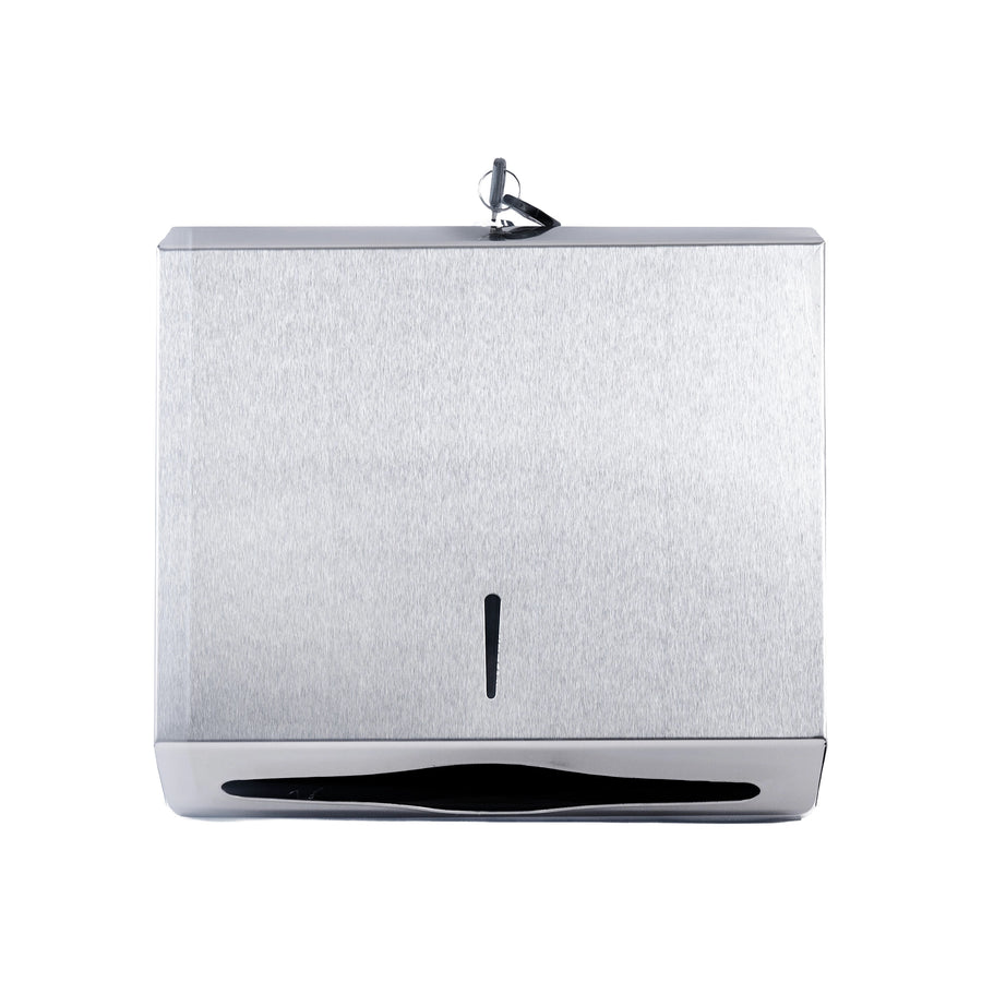 304 Stainless Steel Wall Mounted Paper Towel Dispenser Holder
