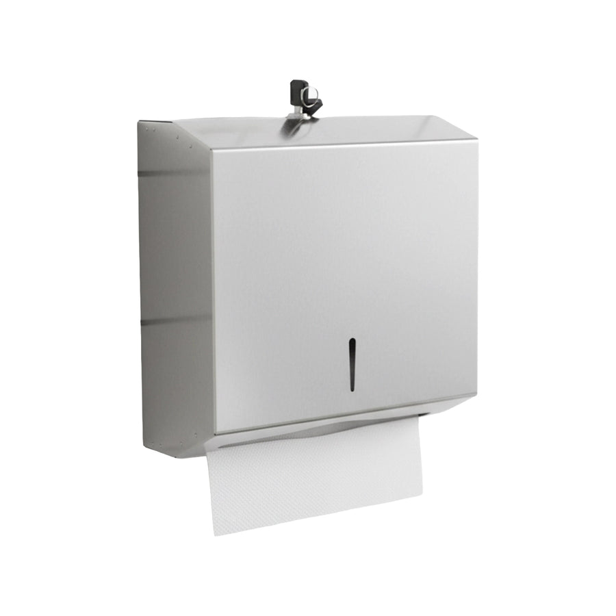 304 Stainless Steel Wall Mounted Paper Towel Dispenser Holder