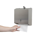 304 Stainless Steel Wall Mounted Paper Towel Dispenser Holder