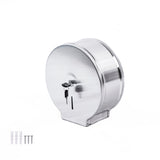 304 Stainless Steel Toilet Paper Dispenser Roll Tissue Holder - Front View