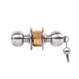 Round Door Lock Knob Set for Internal and Entry Doors