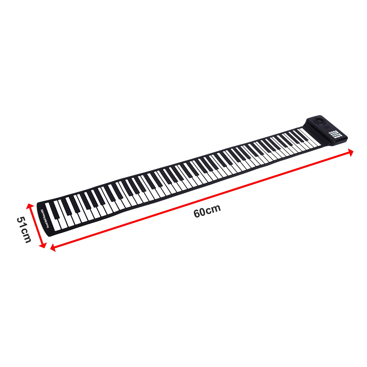 88 Key Portable Foldable Silicone Electronic Keyboard Piano Music