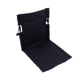 Folding Camping Beach Chair with Back Support Lightweight Travel - Top-Down View