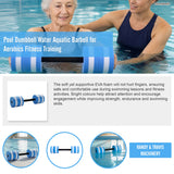 Pool Dumbbell Water Aquatic Barbell for Aerobics Fitness Training