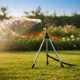 Tripod Rotating Sprinkler Automatic Irrigation Garden Watering