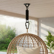Heavy Duty Swing Hanger Suspension Ceiling Hook Spring Carabiner