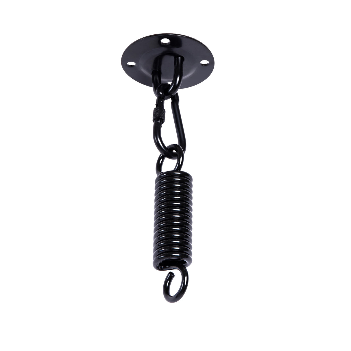 Heavy Duty Swing Hanger Suspension Ceiling Hook Spring Carabiner