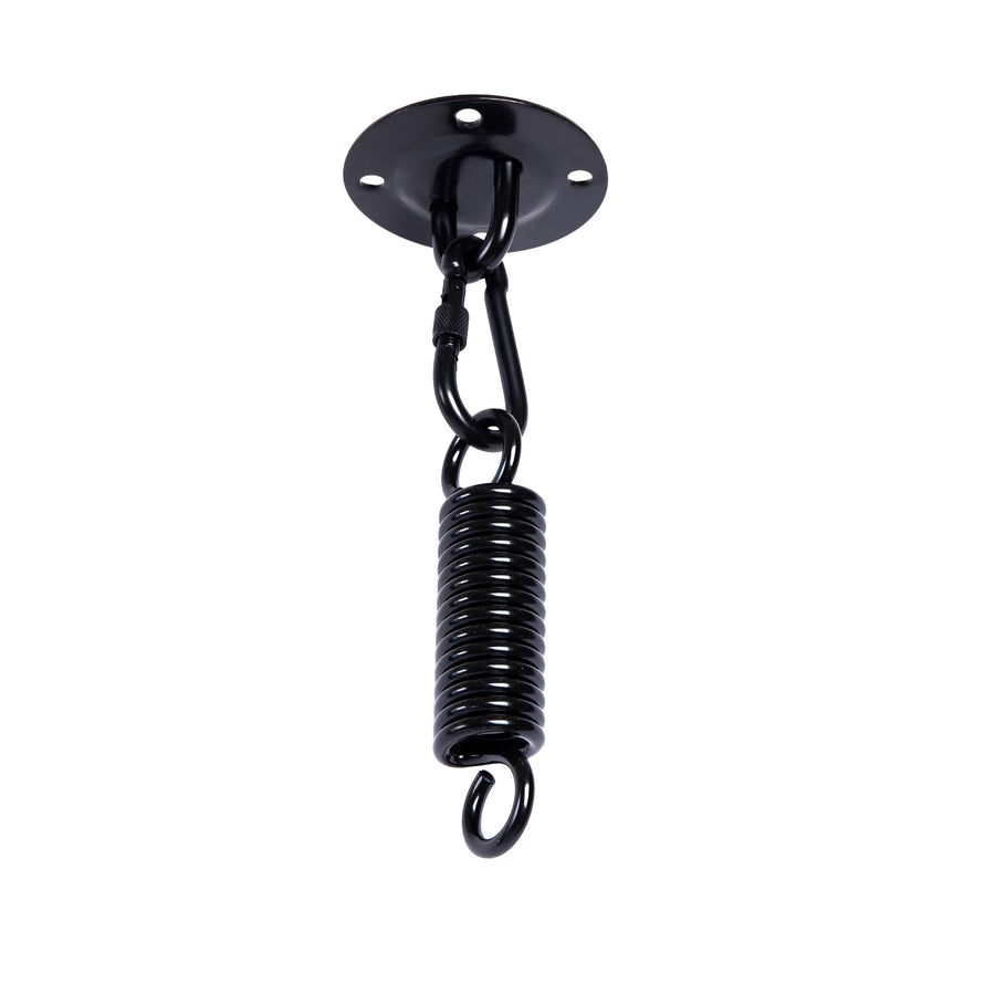 Heavy Duty Swing Hanger Suspension Ceiling Hook Spring Carabiner