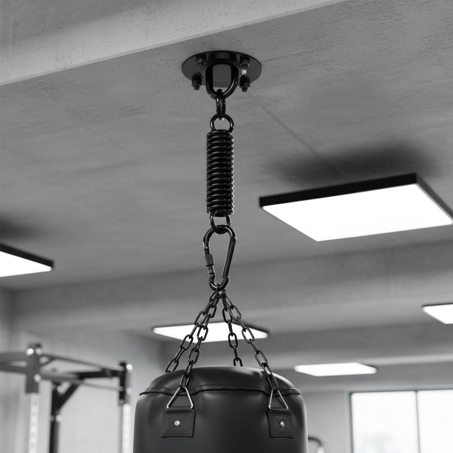 Heavy Duty Swing Hanger Suspension Ceiling Hook Spring Carabiner