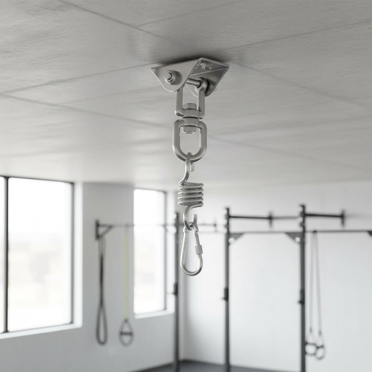 304 Stainless Steel Swing Hanger Heavy Duty 360 Degree Swivel Hook Mount