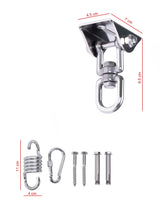 304 Stainless Steel Swing Hanger Heavy Duty 360 Degree Swivel Hook Mount - Extra Image