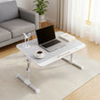 Adjustable Laptop Table Stand Lap Bed Tray for Home Office Use