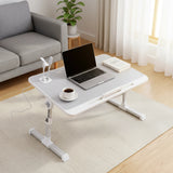 Adjustable Laptop Table Stand Lap Bed Tray for Home Office Use