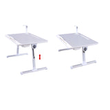 Adjustable Laptop Table Stand Lap Bed Tray for Home Office Use - Low Angle