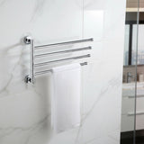 Swivel Towel Rail Chrome Stainless Steel Wall Mounted Bath Rack