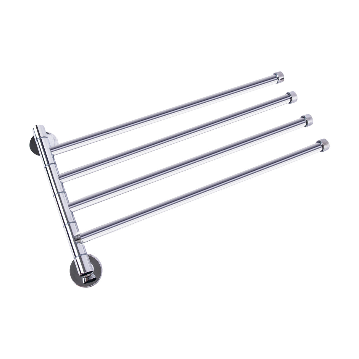 Swivel Towel Rail Chrome Stainless Steel Wall Mounted Bath Rack