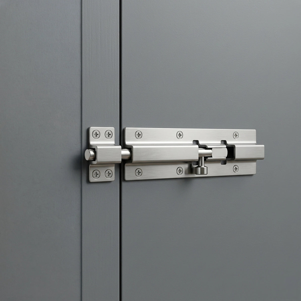 20cm Stainless Steel Sliding Door Lock Latch