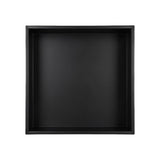 Stainless Steel Shower Niche 32x32cm Double Shelf Insert Wall Recessed - Low Angle