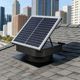 25-30W Solar Roof Vent Fan Exhaust Attic Ventilation for Home Garage Van