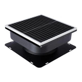 25-30W Solar Roof Vent Fan Exhaust Attic Ventilation for Home Garage Van - 45-Degree Angle