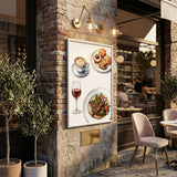 A0 2pc Aluminium Snap Poster Frame Wall Mount Sign Holder Silver