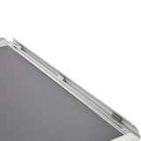 A1 2pc Aluminium Snap Poster Frame Wall Mount Sign Holder Silver - Top-Down View