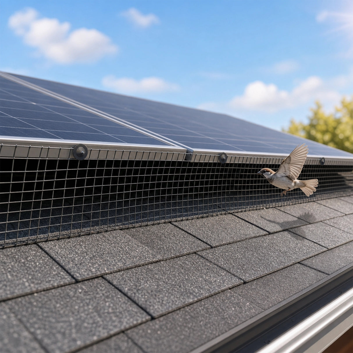 30m Solar Panel Bird Proofing Kit Stainless Steel Mesh