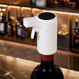 Electric Automatic Wine Decanter Aerator Pourer Pump - Front View