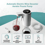 Electric Automatic Wine Decanter Aerator Pourer Pump - Close-Up Angle