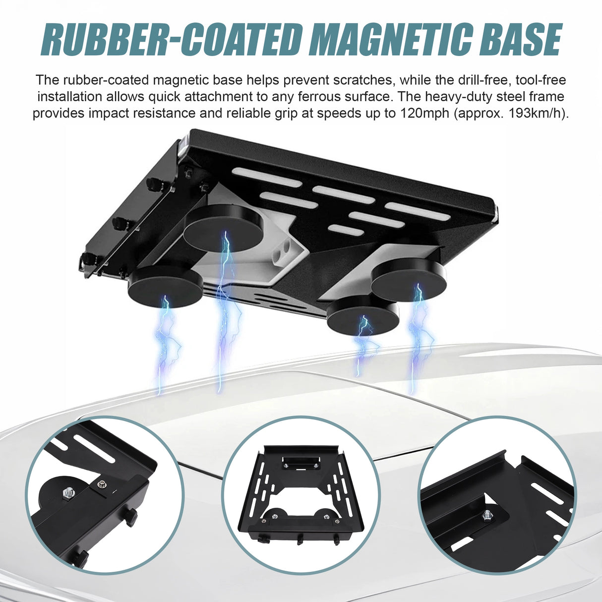 Starlink Mini Magnetic Roof Mount Kit