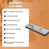 Cordless Food Vacuum Sealer Machine Dry Wet 30 Bags - Top-Down View