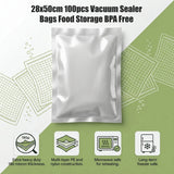 28cm x 50cm 100pcs Vacuum Sealer Bags Food Storage