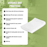 28cm x 40cm 100pcs Vacuum Sealer Bags Food Storage - Extra Image