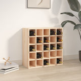 Wine Cabinet 56x25x56 cm Solid Wood Pine - Front View