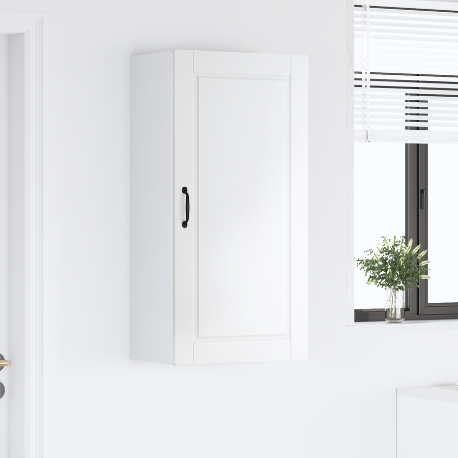 Wall Cabinet PORTO High Gloss White 50 x 31 x 100 cm