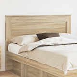 Headboard with Headboard Sonoma Oak 150 cm Engineered Wood - Front View