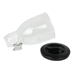 TOQUE Double Cereal Dispenser Dry Food Black-2006733302156890118