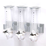 Wall Mounted Triple Cereal Dispenser