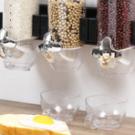 Wall Mounted Triple Cereal Dispenser