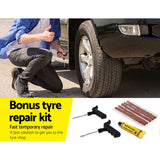 Giantz Air Compressor 12V 4x4 Tyre 200L/MIN Deflator Inflator Car Truck Portable - 45-Degree Angle