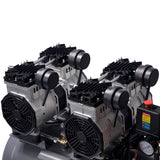 Giantz 50L Air Compressor 200L/min 3.0HP Oil-Free Quiet Electric Portable Air Inflator - 45-Degree Angle