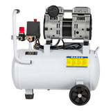 Giantz 24L Air Compressor Quiet 0.75HP Oil-Free Portable Tyre Inflator 40L/Min - Side View
