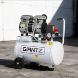 Giantz 24L Air Compressor Quiet 0.75HP Oil-Free Portable Tyre Inflator 40L/Min - Extra Image