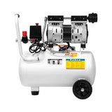 Giantz 24L Air Compressor 40 L/min 115psi Oil-Free Electric Portable Inflator - Side View