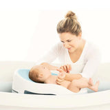 Angelcare AC580 Baby Bath Support -Light Aqua - Top-Down View