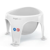 Angelcare AC588 Baby Bath Soft Touch Ring Seat - Grey - Rear View
