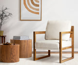 Oikiture Armchair Fabric Tub Couches - Extra Image
