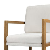 Oikiture 2x Armchair Lounge Sofa Chair Fabric Tub Couches - Front View
