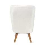 Oikiture 4X 360 Swivel Recliner Armchair Lounge with Stool Sherpa