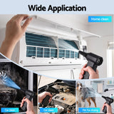 GIANTZ Electric Air Duster 202g 110000RPM Blower for Car Keyboard Outdoor - Low Angle